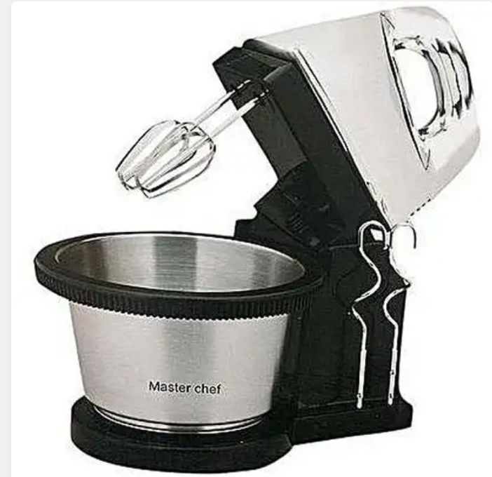 Master Chief Cake Mixer With Stainless Bowl