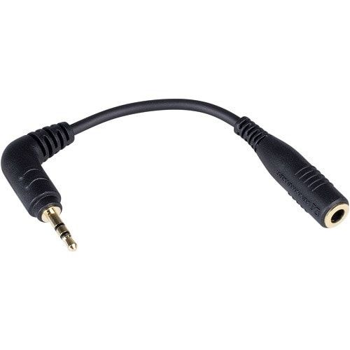 2.5mm Male Plug To 3.5mm Female Jack Stereo Aux Audio Trs Adapter Converter