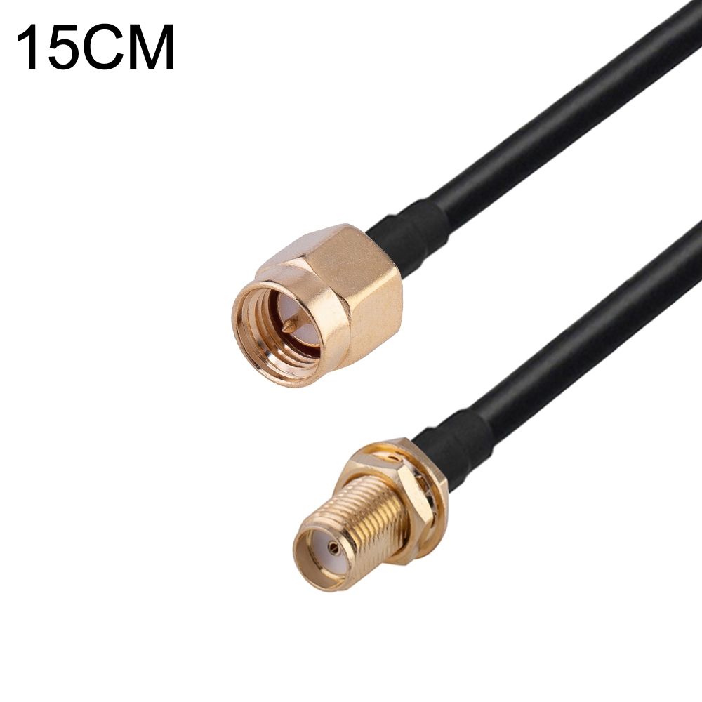SMA Male To RP-SMA Female 15cm RG174 Adapter