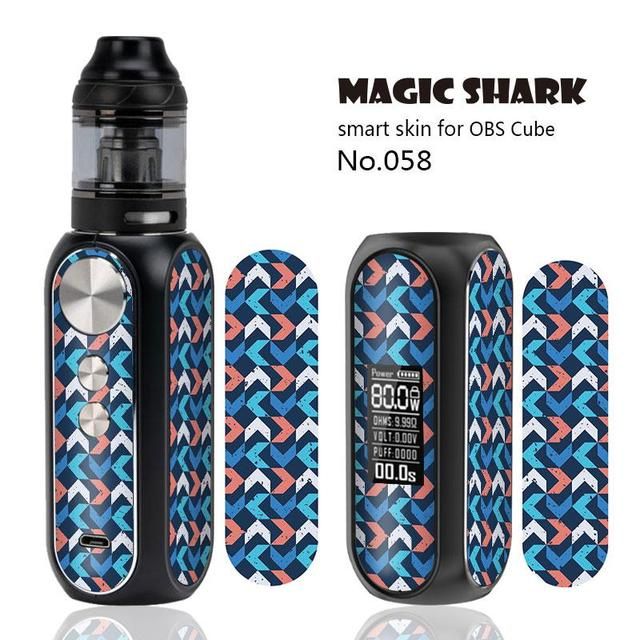 Color Stylish Leaf Flower Cartoon Vape Sticker Pod