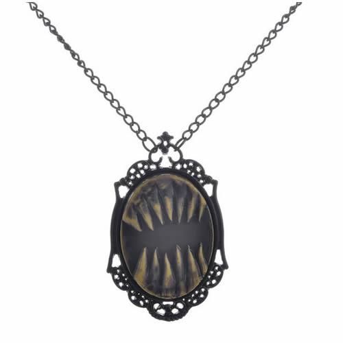 Onebeading Wholesale Fashion Retro Skeleton Horror Necklace Link Chain Pendant Cameos Jewelry Friendship Gifts 1 Strand K04398