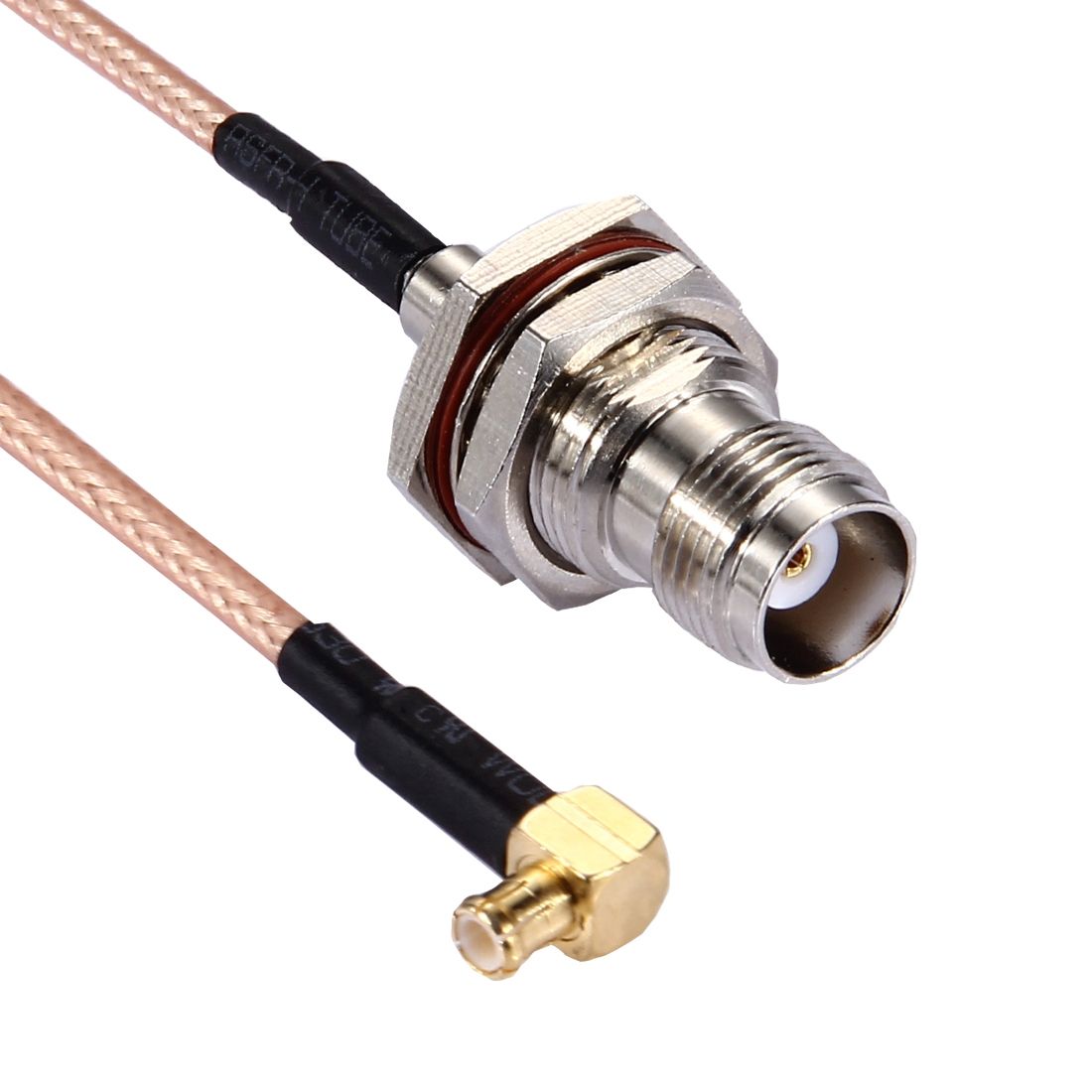 15cm TNC Female To MCX Male 90 Degree Elbow RG316 Cable