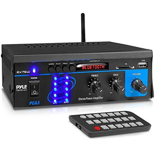 Home Audio Power Amplifier System  2X75W Mini Dual Channel S
