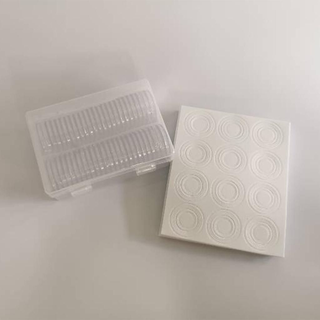 Coins Storage Box Coin Holder  50pcs 40mm Coins Display Dust