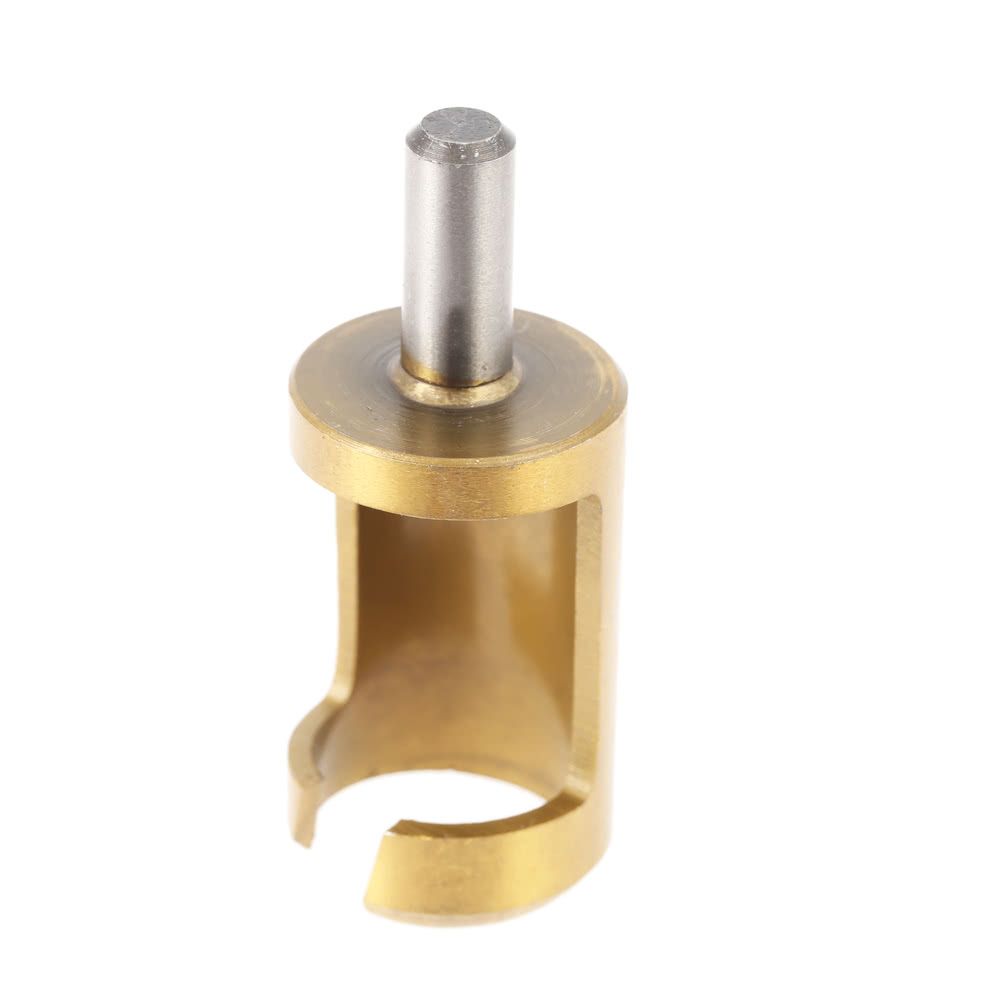 4pcs/set 1/4" Shank Titanium Barrel Cork Drill Plug Cutter