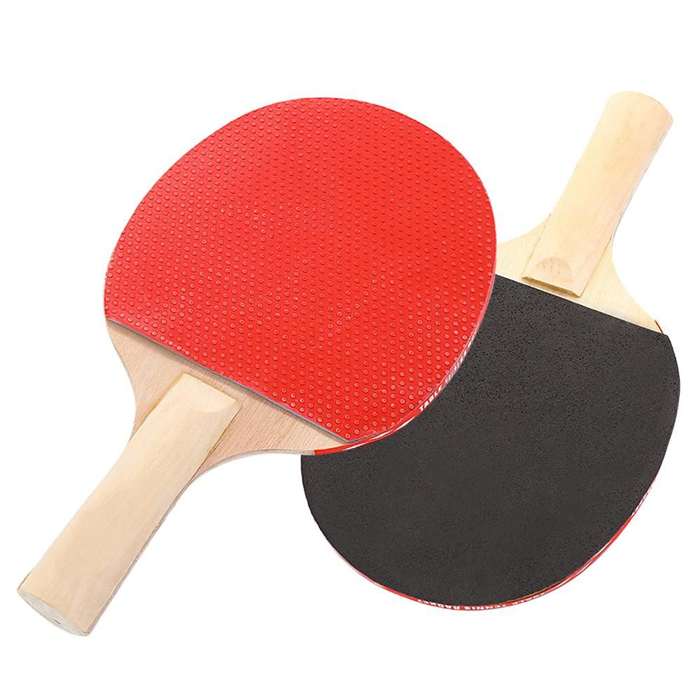 Portable Retractable Ping Pong Post Net Rack Ping Pong Paddles Quality Table Tennis Rackets Set Ping Pong Training Adjustable Extending Net Rack Paddle Bats Sports  Accessories Racquet Bundle Kit with 3 Balls For Both Indoor 