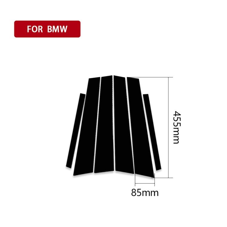 Car B Column Frame Sticker For BMW 5 Series F10 2011-2017