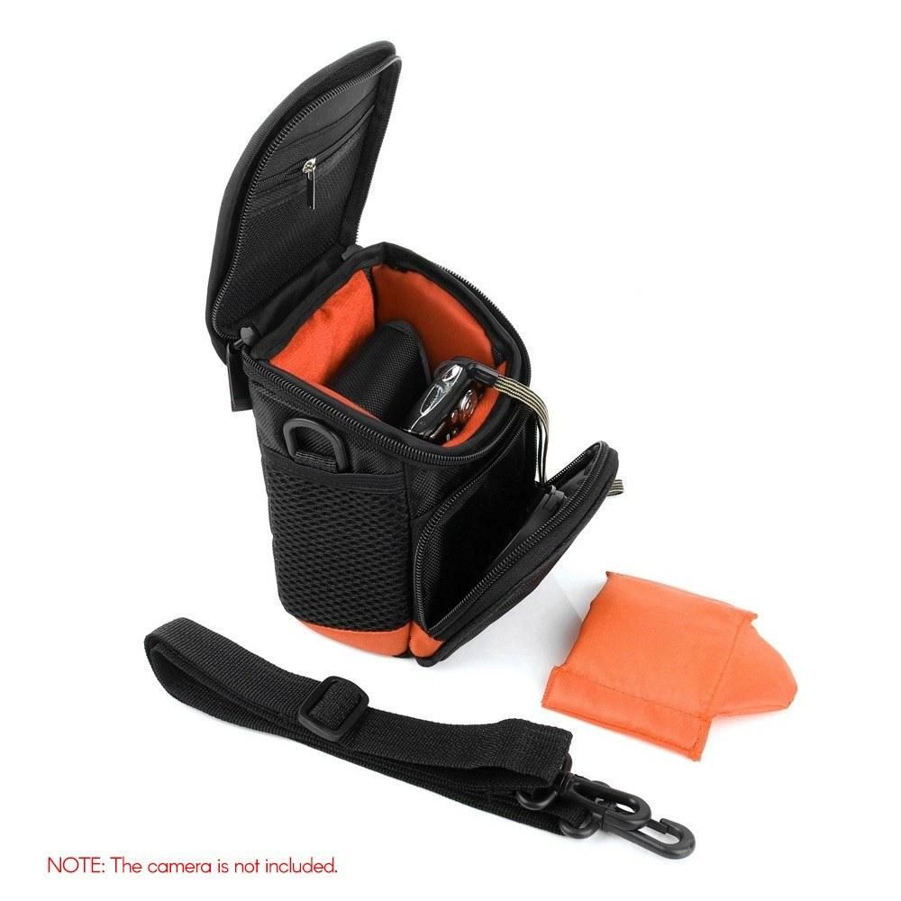 Digital Camera Bag Gadget Bag Padding Shoulder Carrying Bag Photography Accessory Gear Case Waterproof Anti-Shock