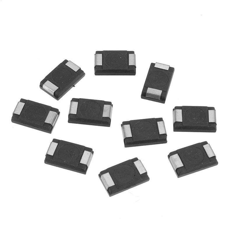 10pcs/lot SMD Tantalum Polymer 2R5TPE330M9 2.5V 330UF POSCAP Polymer Capacitance
