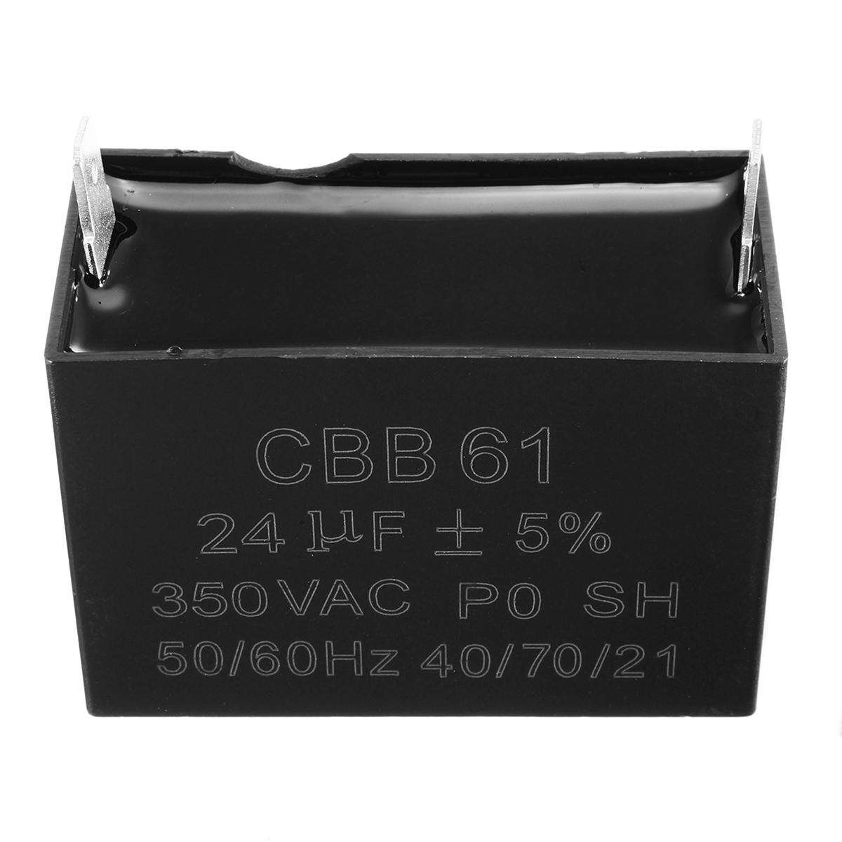 24uF Capacitor 24uF CBB61 24 UF 50 Or 60 Hz 400V AC UPTO 450V AC UL
