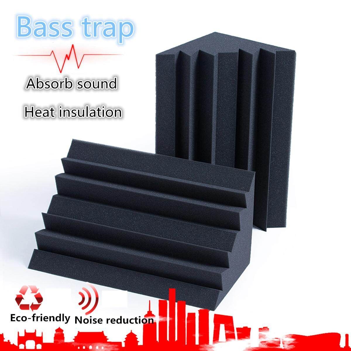 4.7x 4.7x 9.4'' Corner Bass Trap Acoustic Studio Foam Sound Absorbers Treatment