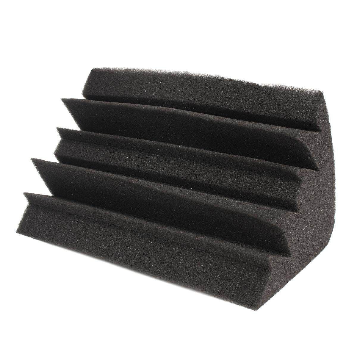 4.7x 4.7x 9.4'' Corner Bass Trap Acoustic Studio Foam Sound Absorbers Treatment