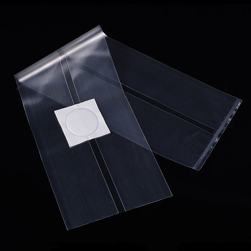 102050pcs 10*20 Inch PVC Mushroom Spawn Grow Bag Substrate High Temp Pre Sealable Garden Supplies Grow Bags Mayitr