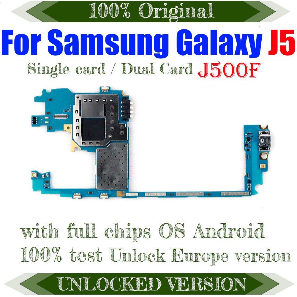 Single Dual SIM For Motherboard For Samsung Galaxy J5 J500F