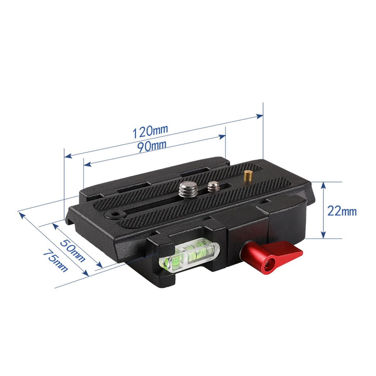 Quick Release Plate Universal Large Bearing Load-Black
