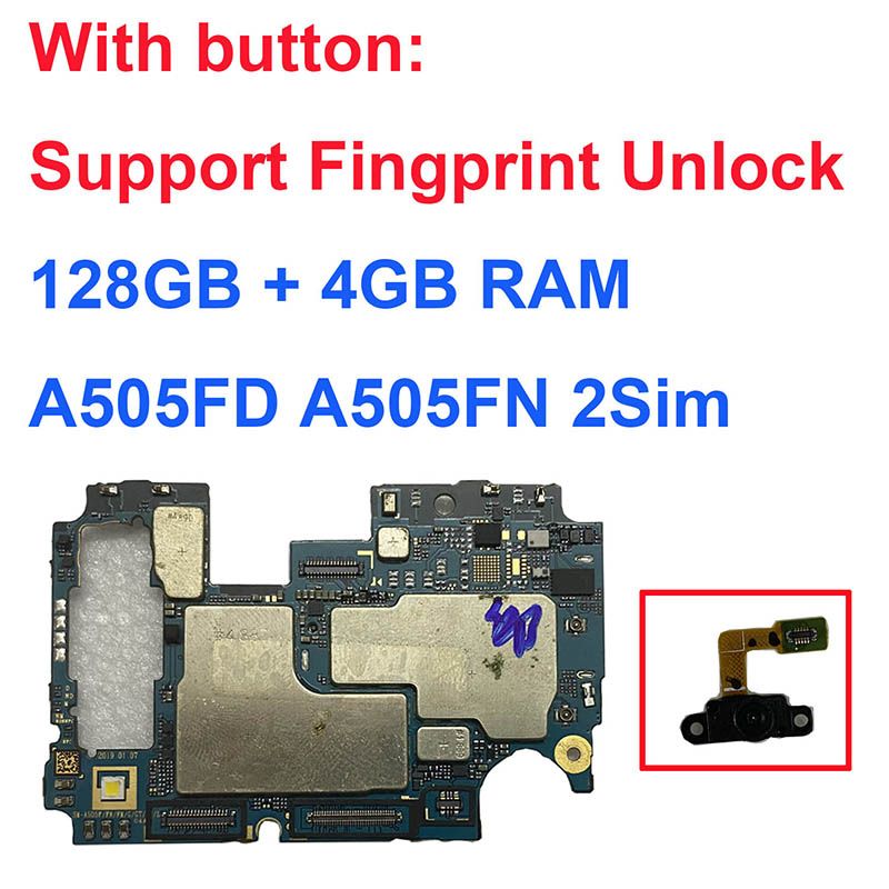 For Motherboard For Samsung Galaxy A50 A505FM A505FN A505F