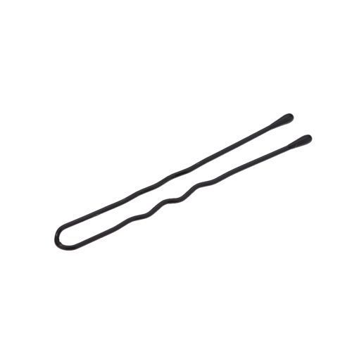 Non-Returnable 50pcs Thin U Shape Hair Bobby Pin Black Metal Clips