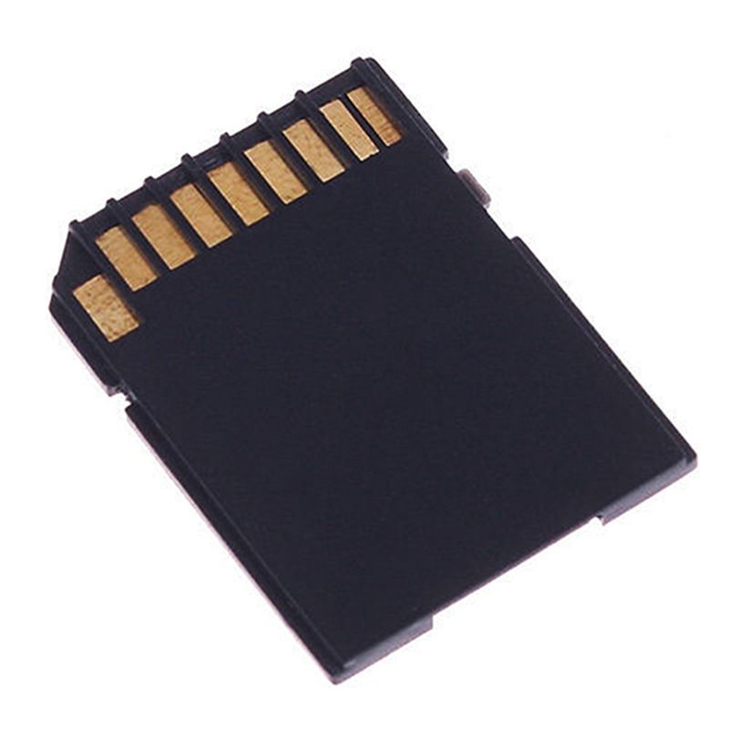 2 Pcs Micro SD TransFlash TF Card To SD SDHC Memory Card