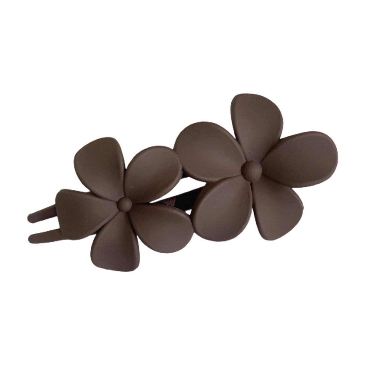 Girl Hair Clip Pointed Sticks Lady Hairpin Grey