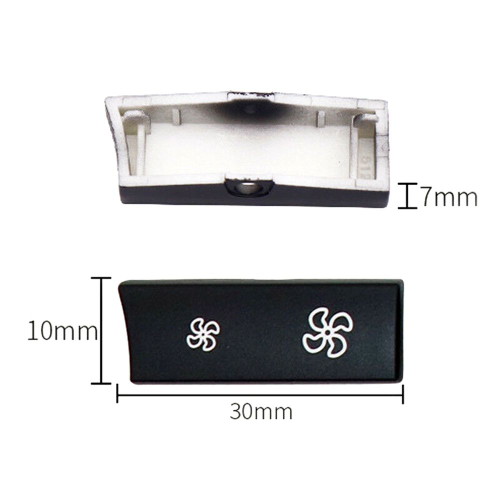 12 Button Key Caps AC Heater Switch Replacement For  BMW 5 6