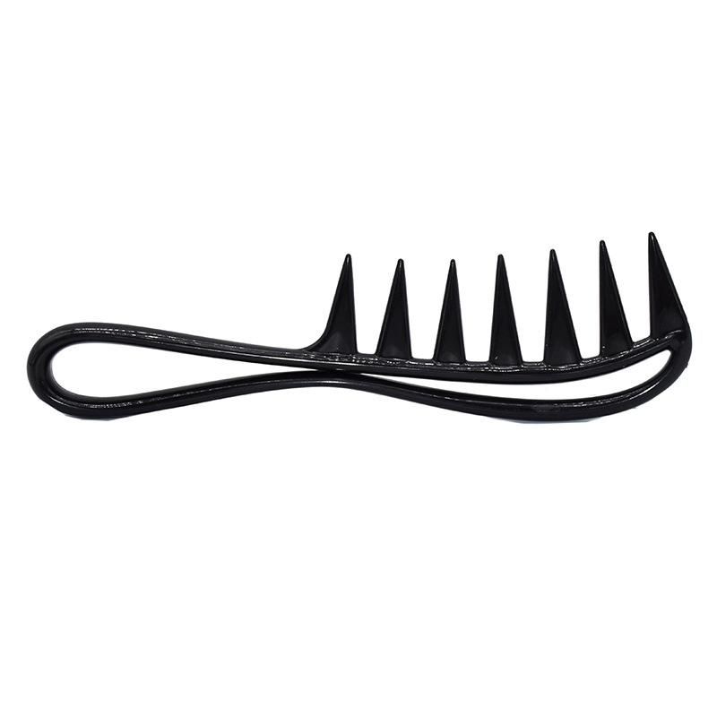 Wide Tooth Shark Plastic Comb Detangler Curly Hair Salon Hairdressing Comb Massage for Hair Styling Tool for Curl Hair