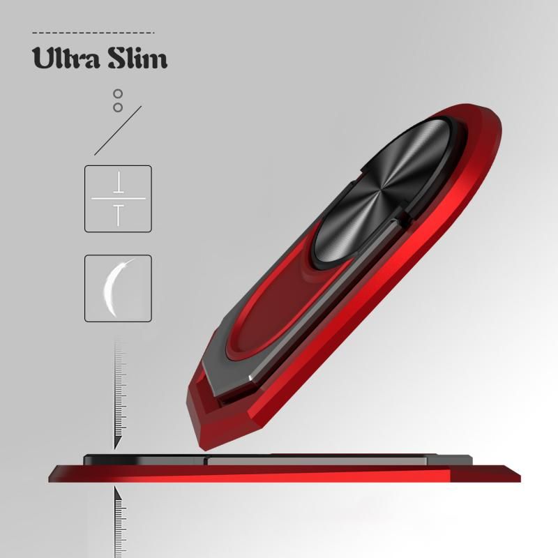 Metal Mobile Phone Socket Holder Luxury SamrtPhone Holder Bracket Finger Ring Holder For Iphone 11 Pro Max Xs Max X Xr 8 7 Plus