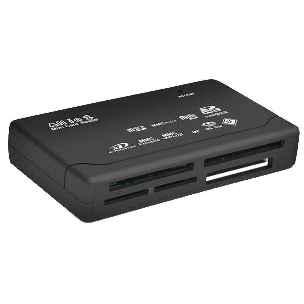 All In One Card Reader USB 2.0 SD Card Reader Adapter Support TF CF SD Mini SD SDHC MMC MS XD