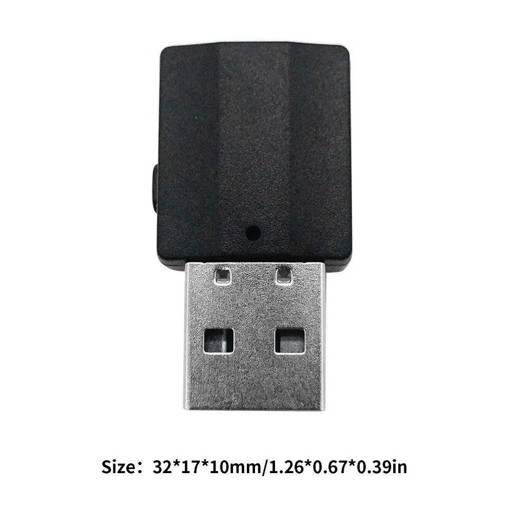 BT600 2in1 BT 5.0 Audio Receiver Transmitter Wireless Adapter Mini 3.5mm-black And Blue-