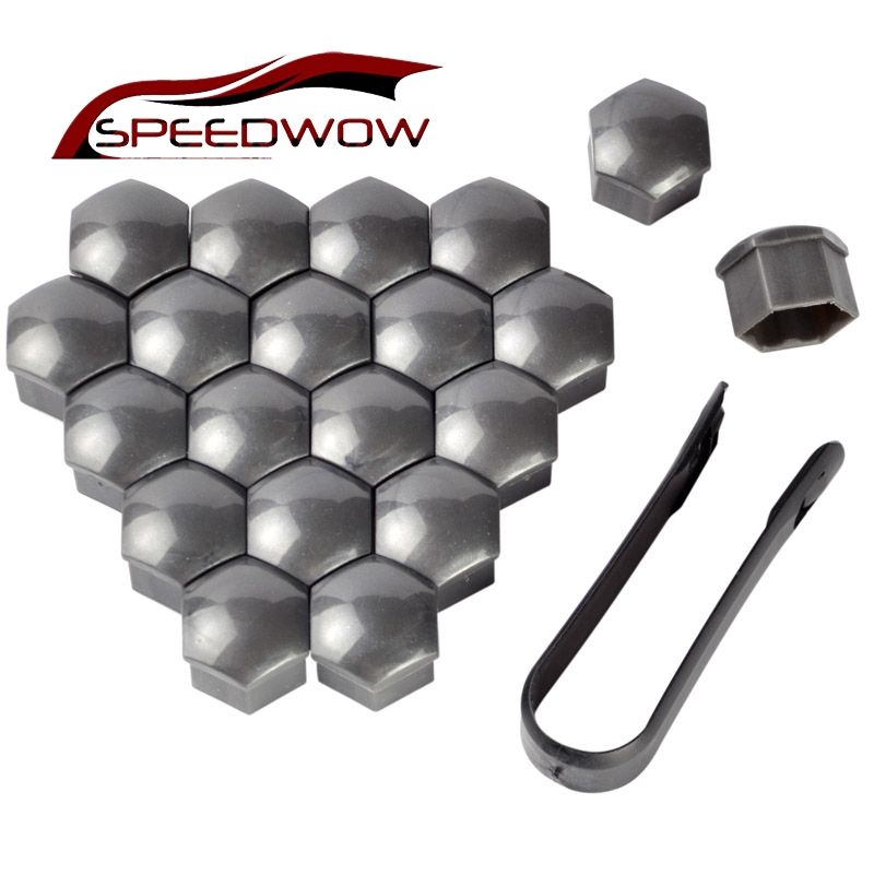 Speedwow 20pcs 17mm Wheel Nut Bolt Head Cover Cap Head Cap