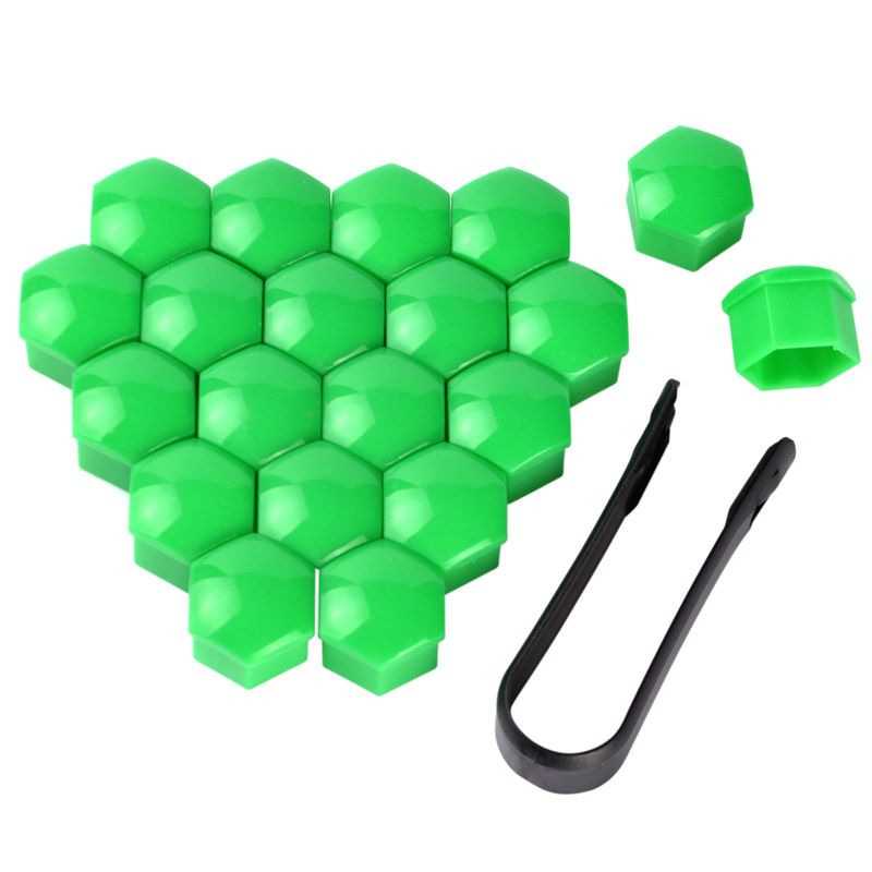 Speedwow 20pcs 17mm Wheel Nut Bolt Head Cover Cap Head Cap
