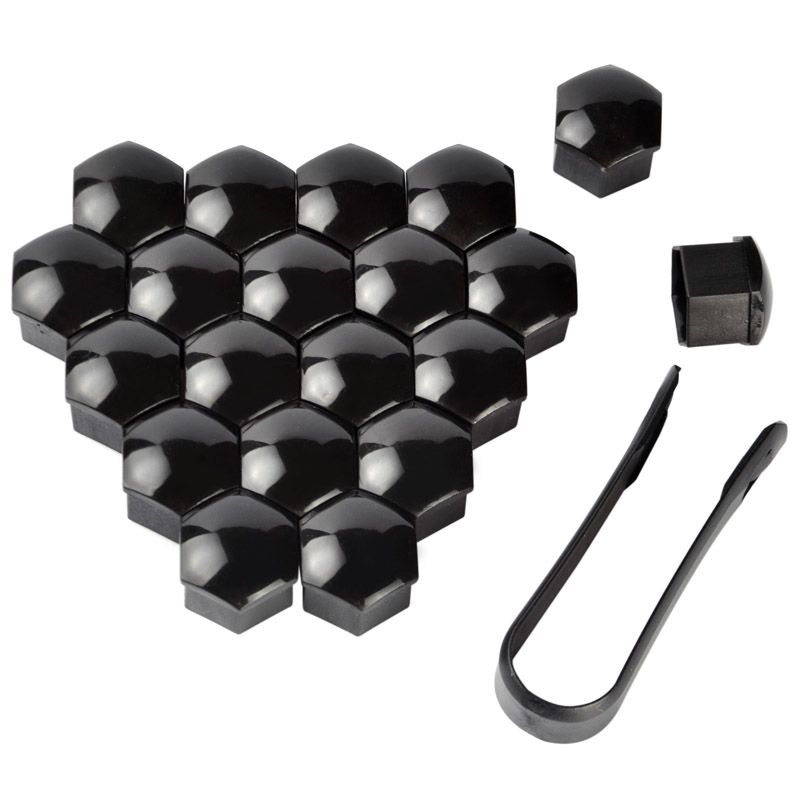 Speedwow 20pcs 17mm Wheel Nut Bolt Head Cover Cap Head Cap