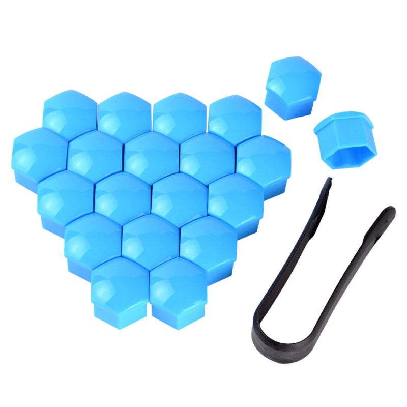Speedwow 20pcs 17mm Wheel Nut Bolt Head Cover Cap Head Cap