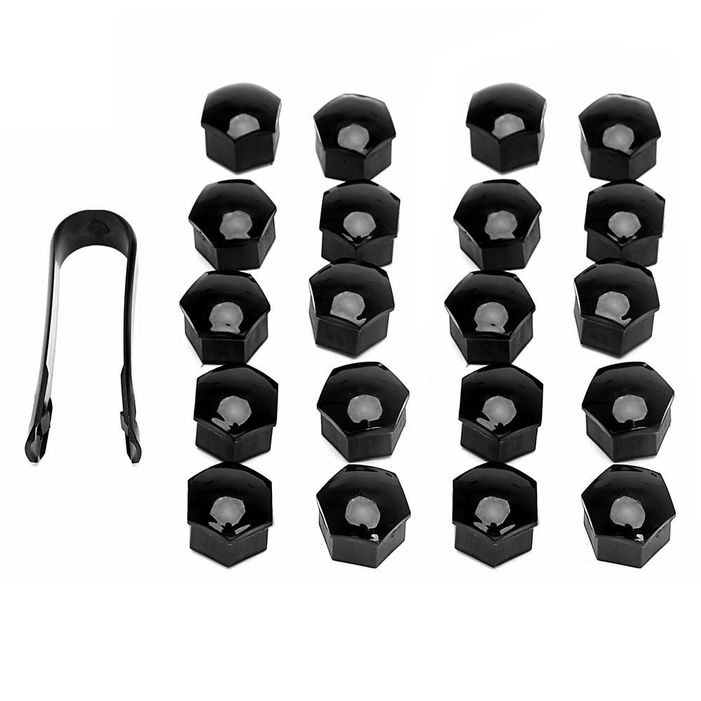 Leepee 20pcs Car Wheel Nut Caps Auto Hub Screw Cover 17mm