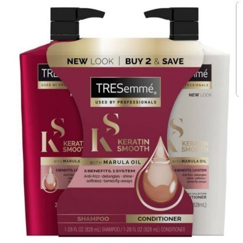 Keratin Conditioner & Shampoo With Marula Oil