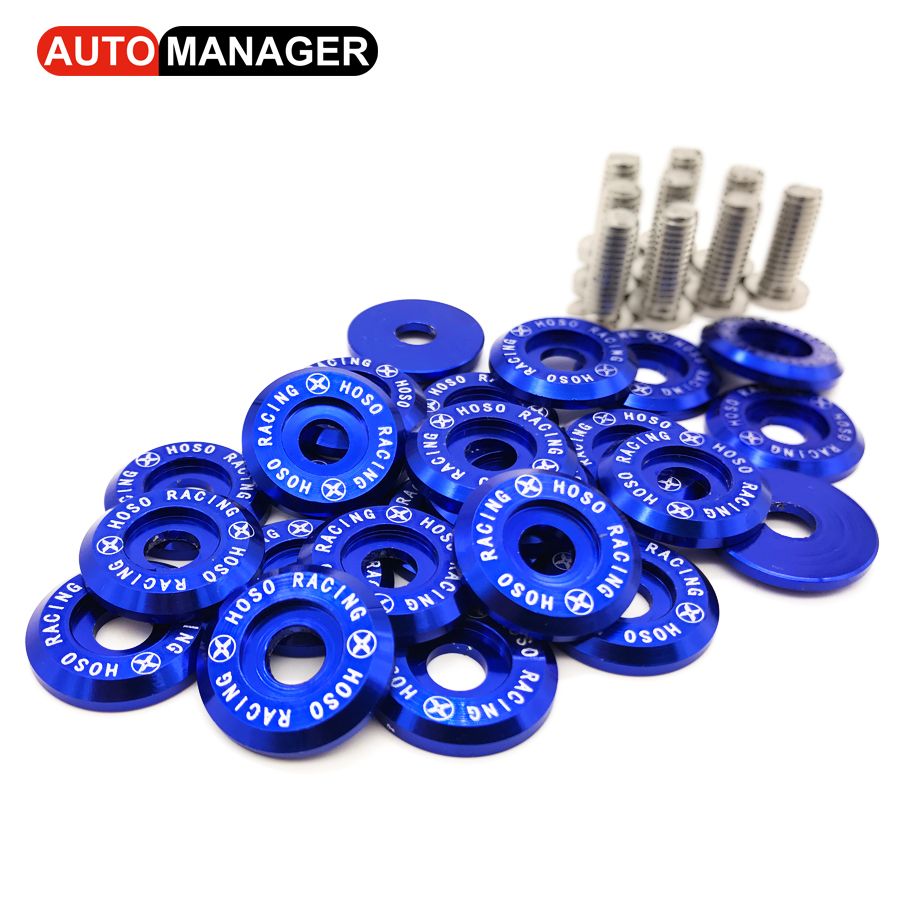 Fender Washer Jdm Style Fit Any 6mm Hole Bumpers Engine Up