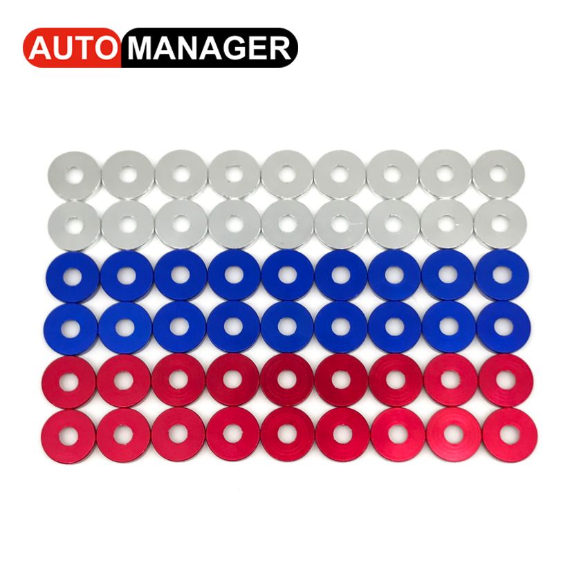 Fender Washer Jdm Style Fit Any 6mm Hole Bumpers Engine Up