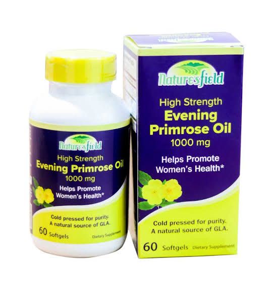 Evening Primrose Oil - 60 Softgels For Women's Health