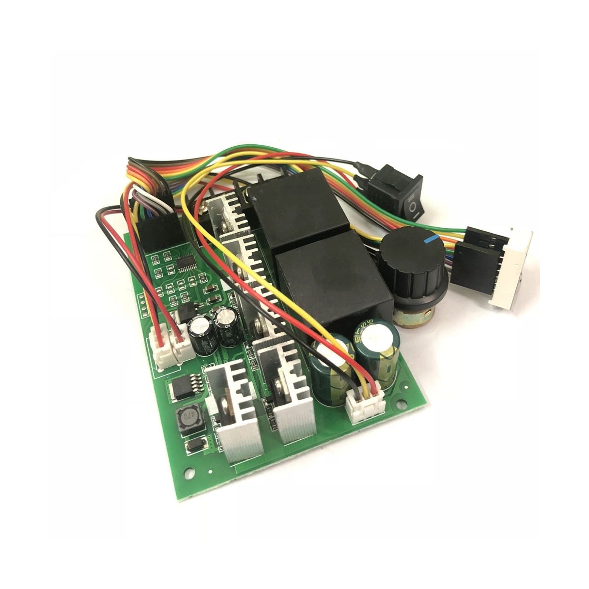 PWM DC Motor Speed Controller DC 10 -55V Digital LED Display 0 -100% Adjustable Drive Module Input 40A 12V 24V 36V 48V