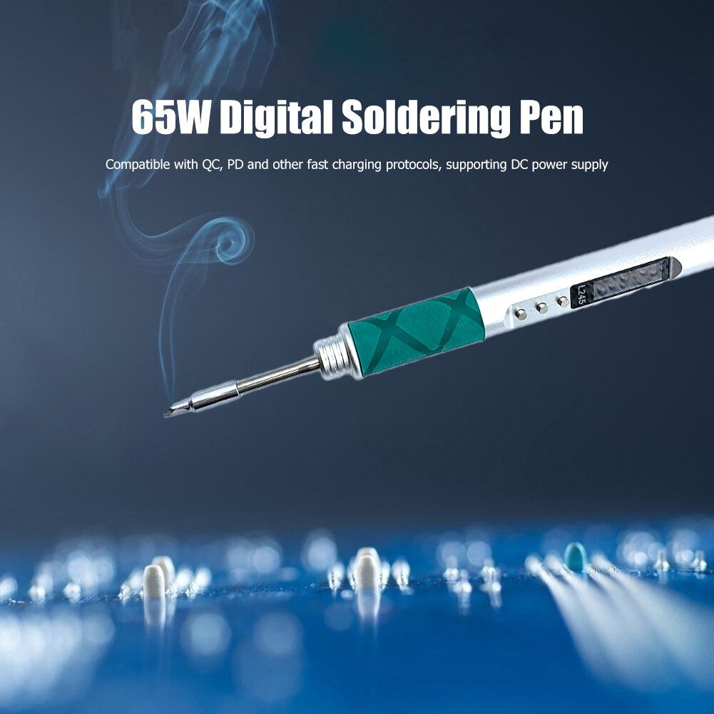 65W L245 Electric Soldering Iron Power Supplying Aluminum