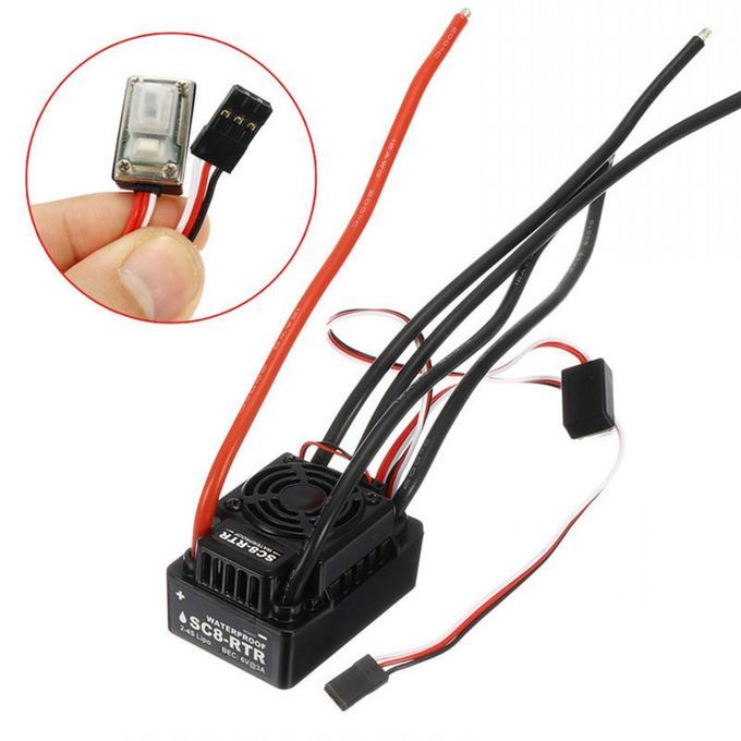 ESC Brushless Speed ​​Controller 120A ACCS For Short Truck 1/8