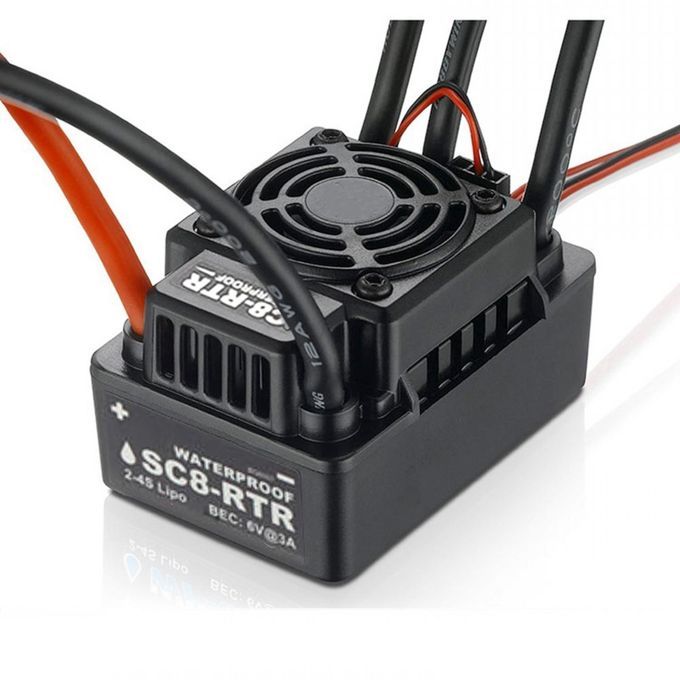 ESC Brushless Speed ​​Controller 120A ACCS For Short Truck 1/8