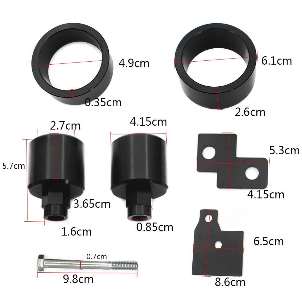 For Polaris Sportsman 0 2002-2013 600 2003-2005 700 2002-2007 800 2005-2010 Suspension Lift Kit Motorcycle Aluminum Black