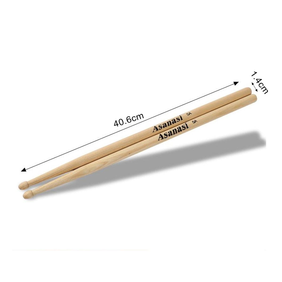 Non-slip Drum Sticks Ultralight Drop-shaped for Professional 5A