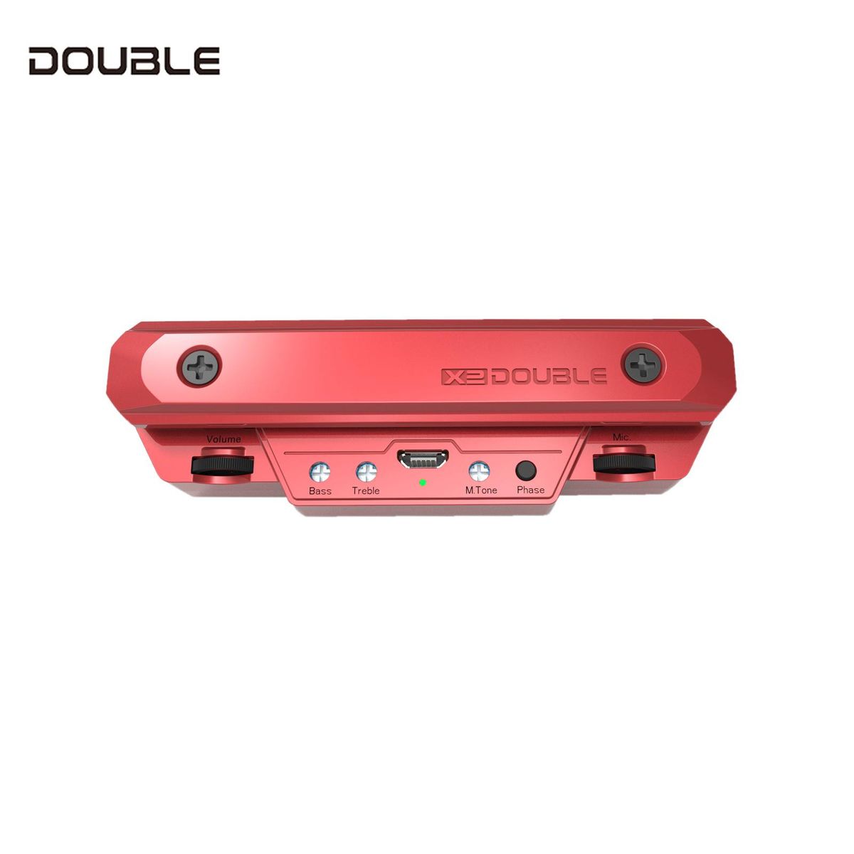 DOUBLE X0 Guitar Pickup Preamp Soundhole Pickup with Volume & Tone Control Musical Instrument Accessories for Acoustic Guitar