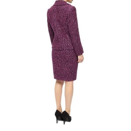 Boucle Boot Skirt - Purple