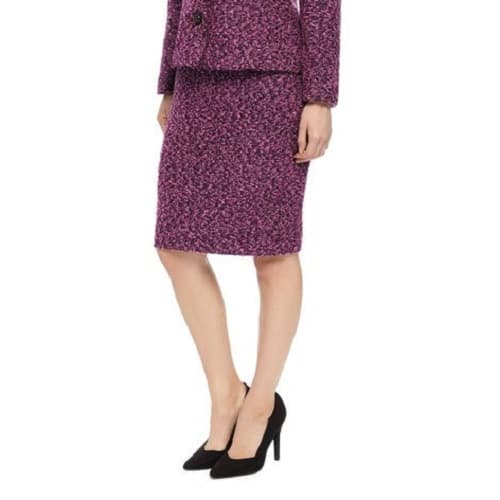 Boucle Boot Skirt - Purple