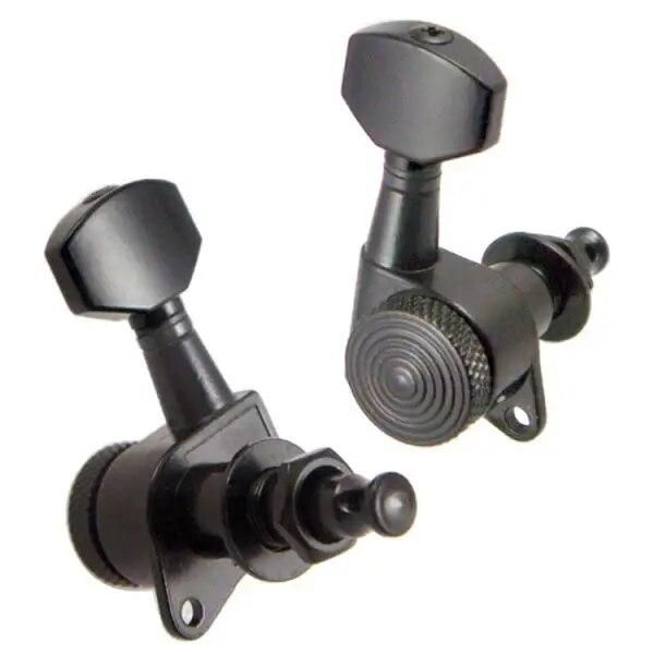 Pack of 6 Zinc Alloy Electric Guitar Machine Heads Sealed-gear 6R Musical Instrument Accessory