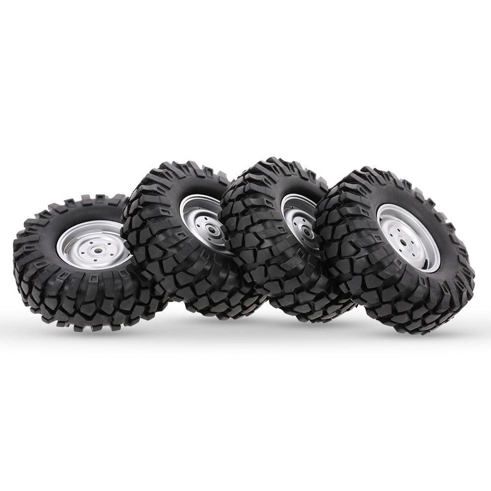 4PCS 1/10 RC Truck Buggy Tyre for 1/10 HSP Redcat Traxxas Axial SCX10 RC4WD D90 CC01 RC Rock Crawler
