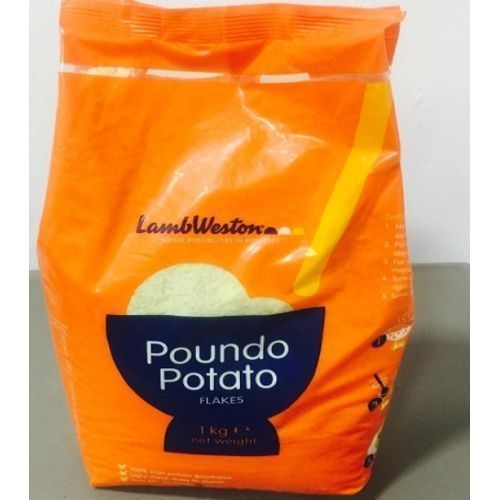 Poundo Potato Flakes 1kg - CARTON OF 10