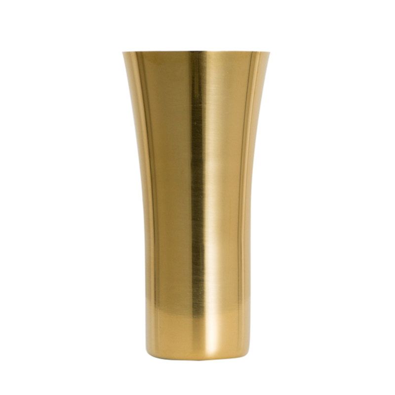 Stainless Steel Decorative Water Cup Flower Holder-Rose Gold